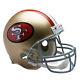 San Francisco 49ers 64-95 Riddell NFL Throwback Authentic Football Helmet