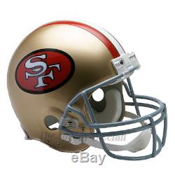 San Francisco 49ers 64-95 Riddell NFL Throwback Authentic Football Helmet