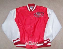 San Francisco 49ers Chalk Line Fanimation Jacket XL Team Of The Decade Vtg 90's