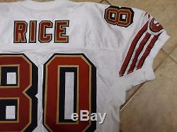 San Francisco 49ers Game Jersey Vintage Jerry Rice Team Issue Jersey 1997 52