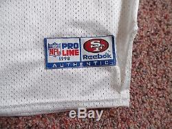 San Francisco 49ers Game Jersey Vintage Jerry Rice Team Issue Jersey 1998 49ers