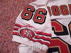 San Francisco 49ers Game Jersey Vintage Kevin Gogan Team Issue Jersey 1998 49ers