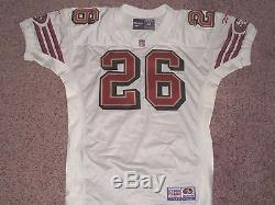 San Francisco 49ers Game Jersey Vintage Rod Woodson Team Issue Jersey 1997 49ers
