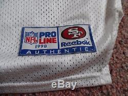 San Francisco 49ers Game Jersey Vintage Steve Young Team Issue Jersey 1998 49ers