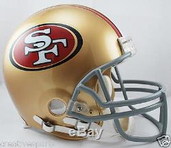 San Francisco 49ers Riddell Full Size Authentic Pro Football Helmet