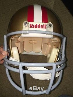 San Francisco 49ers Riddell Full Size Authentic Pro Line Football Helmet New