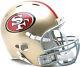 San Francisco 49ers Riddell NFL Authentic Revolution Full Size Football Helmet