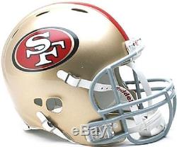 San Francisco 49ers Riddell NFL Authentic Revolution Full Size Football Helmet