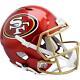 SAN FRANCISCO 49ERS Riddell Flash Full Size Replica Football Helmet