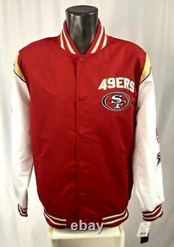 SAN FRANCISCO 49ERS SUPER BOWL 5 Time Championship Jacket RED 3X 4X