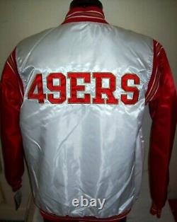 SAN FRANCISCO 49ERS Starter Throwback Snap Down Jacket MEDIUM, XL