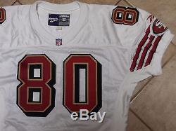 San Francisco 49ers Vintage Authentic Team Issued Game Jersey Jerry Rice 1997 52