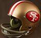 SAN FRANCISCO 49ers 1964-1979 NFL Authentic THROWBACK Football Helmet