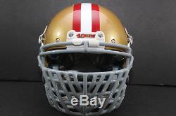 SAN FRANCISCO 49ers Custom Schutt XP PRO Riddell Game Style Football Helmet