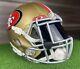 SAN FRANCISCO 49ers Full Size NFL Riddell SPEED Football Helmet Adult XL