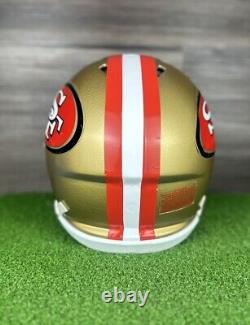 SAN FRANCISCO 49ers Full Size NFL Riddell SPEED Football Helmet Adult XL