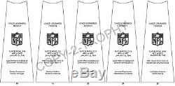 SAN FRANCISCO 49ers Lombardi Trophy Replica MINI Set of 5, Any Custom Engraving