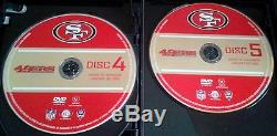 SAN FRANCISCO 49ers NFL 5 Greatest Games Super Bowl Victories RARE 5 Disc DVD
