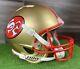 SAN FRANCISCO 49ers NFL Custom Full Size Football Helmet medium Adult medium