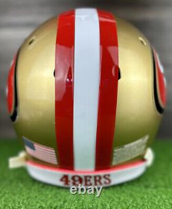 SAN FRANCISCO 49ers NFL Custom Full Size Football Helmet medium Adult medium