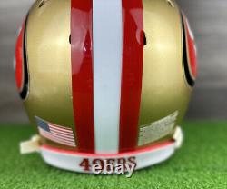SAN FRANCISCO 49ers NFL Custom Full Size Football Helmet medium Adult medium