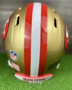 SAN FRANCISCO 49ers NFL Custom Full Size Football Helmet medium Adult medium