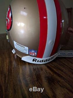 SAN FRANCISCO 49ers NFL Football Helmet