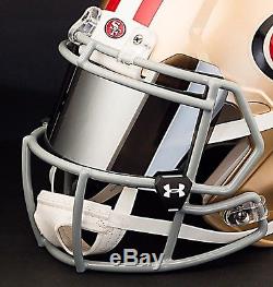 SAN FRANCISCO 49ers NFL Football Helmet with MIRROR Visor