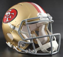 SAN FRANCISCO 49ers NFL Full Size REPLICA Throwback Football Helmet