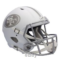 SAN FRANCISCO 49ers (NFL ICE) Riddell Full Size SPEED Replica Helmet