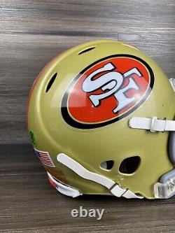 SAN FRANCISCO 49ers NFL Riddell Full Size Football Helmet medium