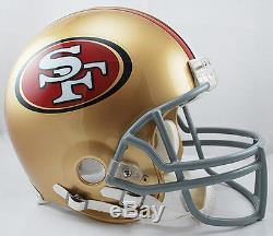 SAN FRANCISCO 49ers NFL Riddell Pro Line AUTHENTIC VSR-4 Football Helmet