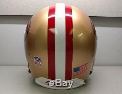 SAN FRANCISCO 49ers NFL Riddell Pro Line Authentic VSR-4 Football Helmet