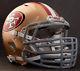 SAN FRANCISCO 49ers NFL Riddell SPEED Football Helmet with BIG GRILL S2BDC-HT-LW