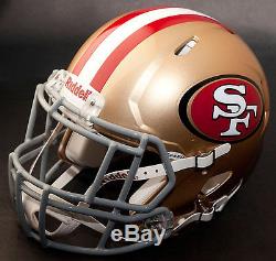 SAN FRANCISCO 49ers NFL Riddell SPEED Football Helmet (with S2EG-II-SP Facemask)