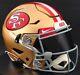 SAN FRANCISCO 49ers NFL Riddell SPEEDFLEX Authentic Gameday Football Helmet