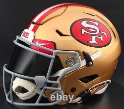 SAN FRANCISCO 49ers NFL Riddell SPEEDFLEX Authentic Gameday Football Helmet