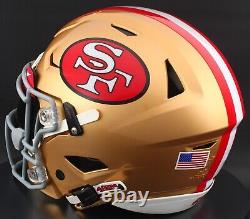 SAN FRANCISCO 49ers NFL Riddell SPEEDFLEX Authentic Gameday Football Helmet