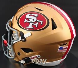 SAN FRANCISCO 49ers NFL Riddell SPEEDFLEX Authentic Gameday Football Helmet