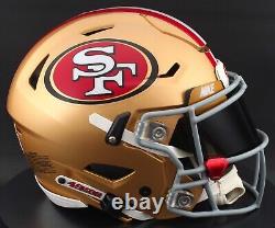 SAN FRANCISCO 49ers NFL Riddell SPEEDFLEX Authentic Gameday Football Helmet