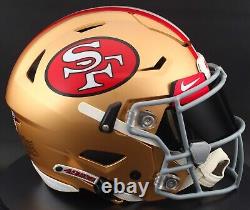 SAN FRANCISCO 49ers NFL Riddell SPEEDFLEX Authentic Gameday Football Helmet