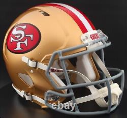 SAN FRANCISCO 49ers NFL Riddell Speed AUTHENTIC Throwback Football Helmet