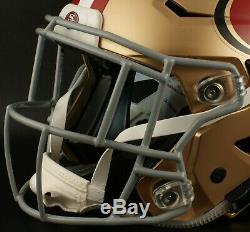 SAN FRANCISCO 49ers NFL Riddell SpeedFlex Full Size Authentic Football Helmet