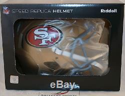 SAN FRANCISCO 49ers Riddell Full Size SPEED Replica Helmet