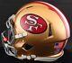 SAN FRANCISCO 49ers Riddell Speed Full Size REPLICA THROWBACK Football Helmet