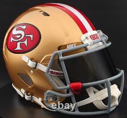 SAN FRANCISCO 49ers Riddell Speed Full Size REPLICA THROWBACK Football Helmet