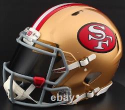 SAN FRANCISCO 49ers Riddell Speed Full Size REPLICA THROWBACK Football Helmet