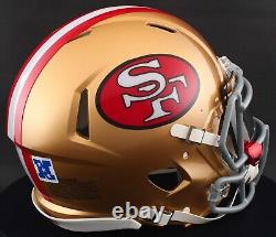 SAN FRANCISCO 49ers Riddell Speed Full Size REPLICA THROWBACK Football Helmet