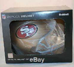 SAN FRANCISCO 49ers Riddell VSR4 Deluxe Replica Helmet