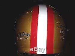 SAN FRANCISCO 49ers THROWBACK VINTAGE Alternate Rawlings FOOTBALL HELMET(7 1/2)